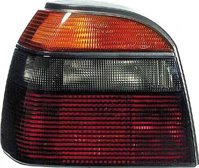 Feu arrière gauche fumé rouge modèle gt gti vr6 pour VOLKSWAGEN GOLF III de 1991 à 1997, Neuf