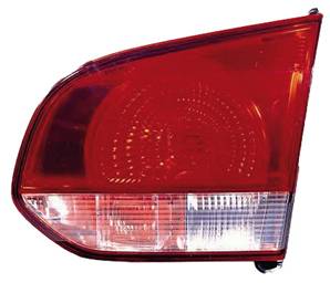 Feu arrière droit interne rouge et blanc adaptable valeo pour VOLKSWAGEN GOLF VI de 2008 à 2012, Neuf