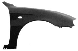 Aile avant droite avec trou pour ALFA ROMEO 147 de 2000 à 2004, Neuve
