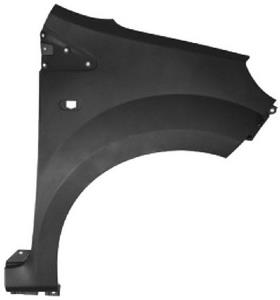 Aile avant droite avec trou tous les modèles pour RENAULT TWINGO II de 2007 à 2011, Neuve