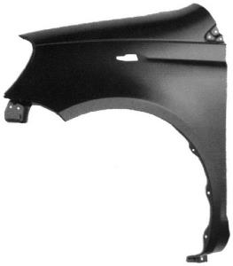 Aile avant gauche avec trou pour TOYOTA YARIS de 1999 à 2003, Neuve