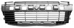 Grille central pare-chocs avant gris pour PEUGEOT 206 PLUS de 2009 à 2013, Neuve