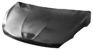 Capot moteur avec trou lave vitre ovale pour PEUGEOT 208 de 2012 à 2015, Neuf