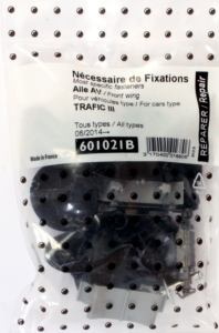 Kit vis et fixation complet POUR ASSEMBLÉE AILE AVANT DROIT GAUCHE pour RENAULT TRAFIC III de 2014 à 2019,