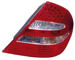 Feu arrière extérieur rouge incolore à led droit modèle berline - avantgarde pour MERCEDES (W211) CLASSE E de 2002 à 2006, Neuf