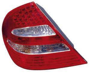 Feu arrière extérieur rouge incolore à led gauche modèle berline - avantgarde pour MERCEDES (W211) CLASSE E de 2002 à 2006, Neuf