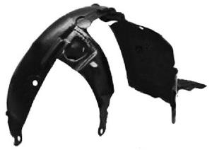 Pare boue avant droit pour RENAULT CLIO II RY de 2001 à 2005, Neuf