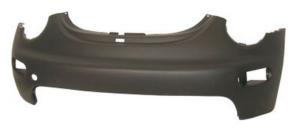 Pare-chocs avant à peindre noir modèle 2/99>6/05 pour VOLKSWAGEN NEW BEETLE de 1999 à 2011, Neuf