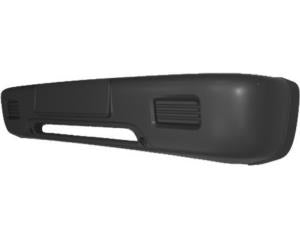 Pare-chocs avant avec trou antibrouillard modèle 1/04>9/06 pour NISSAN CABSTAR de 1998 à 2006, Neuf