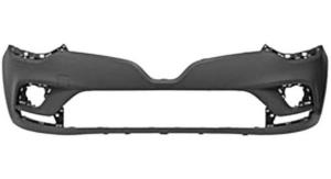 Pare-chocs avant à peindre pour RENAULT CLIO IV de 2016 à 2019, Neuf