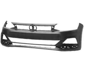 Pare-chocs avant à peindre pour VOLKSWAGEN POLO de 2017 à 2021, Neuf