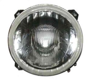 Phare optique droit gauche asymmetrique pour RENAULT R4 de 1962 à 1993, Neuf