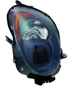 Phare optique h7+h7 droit avec corps noir pour ALFA ROMEO ALFA ROMEO MITO de 2008 à 2016, Neuf