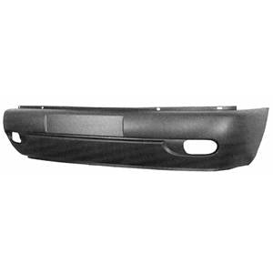Pare-chocs avant sans bombé avec trou antibrouillard modèle 8/96>8/03 pour VOLKSWAGEN TRANSPORTER TYP4 de 1990 à 2003, Neuf